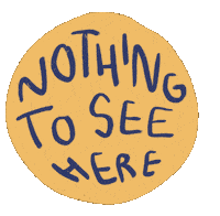 Nothing To See Here Censor Sticker