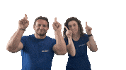 Hands Up Pointing Sticker by ZIEHL-ABEGG