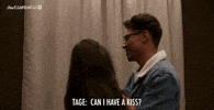 Veronica Merrell Kiss GIF by AwesomenessTV