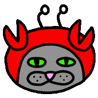 Control Center Cat Sticker