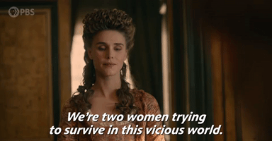 Two Women Trying to Survive