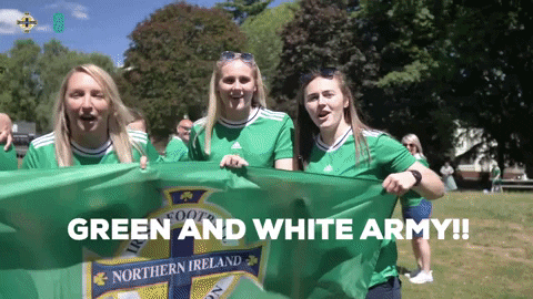Sport Celebrate GIF by Northern Ireland