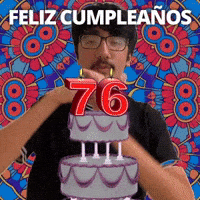 ¡Feliz 76.º cumpleaños!