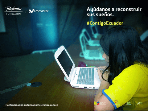 movistar elige todo fundaciÃ³n telefÃ³nica contigo ecuador GIF by Movistar Ecuador