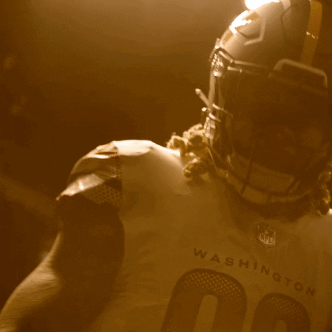 Football Chase Young GIF by Washington Commanders