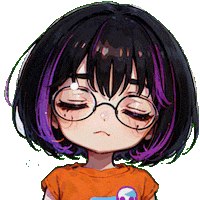 Trouble Komaru Sticker