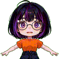 Trouble Komaru Sticker