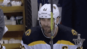 Staring Ice Hockey GIF by NHL