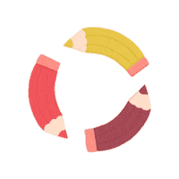 fashionpotluck blog content writing pencil Sticker