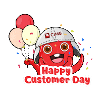Happy Day Sticker by CIMB Bank