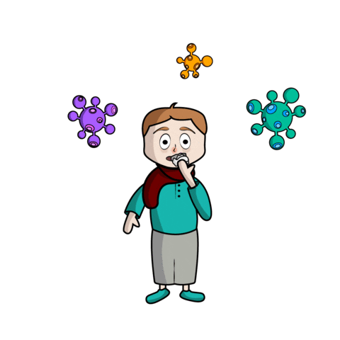 apothekerLAV giphyupload viral virus heiss Sticker