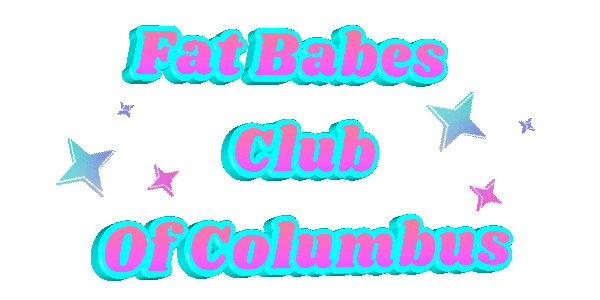 Fat Babes Club Of Columbus Sticker