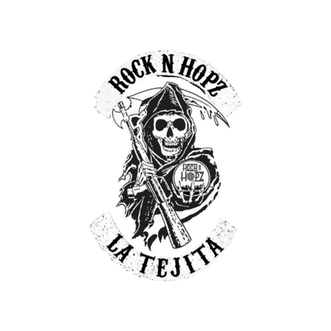 rocknhopz giphygifmaker craftbeer rocknhopz cervezaartesanaltenerife Sticker
