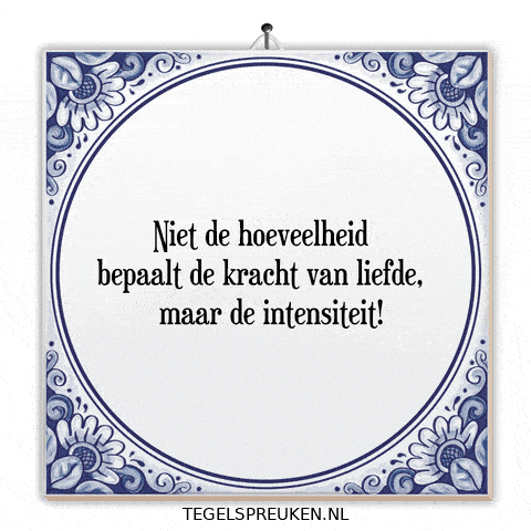 Hart Wijsheid GIF by Tegelspreuken.nl