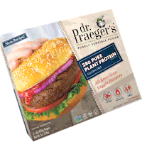 burger protein Sticker by Dr. Praeger's Purely Sensible Foods