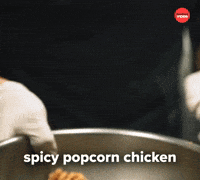 spicy popcorn chicken