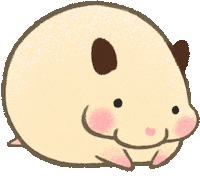 Golden Hamster Sticker