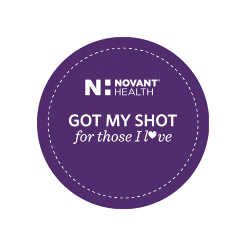 NovantHealth love health healthy covid Sticker