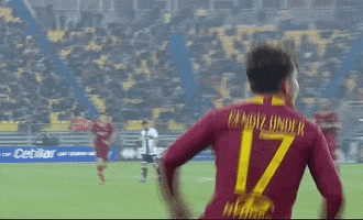 cengiz under hug GIF by AS Roma