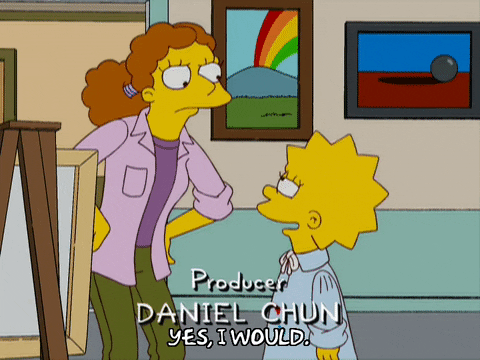 lisa simpson GIF