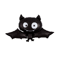 Bat Flying Sticker by LABalloons