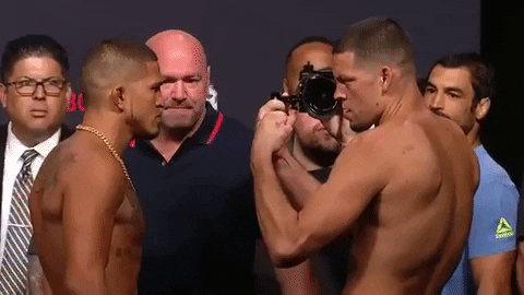 Weigh In Nate Diaz GIF by UFC