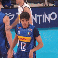 Volleyball Smile GIF