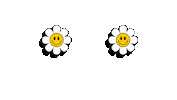 ioNeoki happy smile flower emoji Sticker