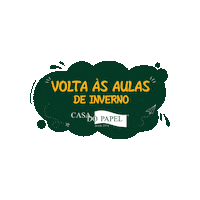 Lettering Paper Sticker by Casa do Papel