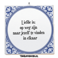 Nl Reflectie Sticker by Tegelspreuken.nl