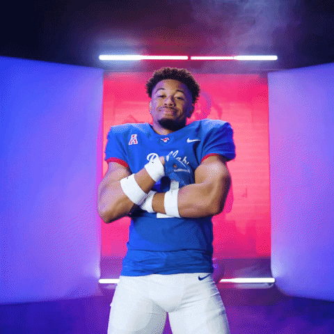 Lets Go Win GIF by SMU Football