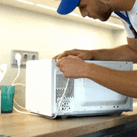 Kitchen Appliances Microwaves GIF by Oi