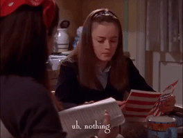 season 2 nothing GIF by Gilmore Girls 