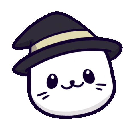 Trick Or Treat Halloween Sticker by Sappy Seals