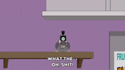 wiki leaks running GIF by South Park 