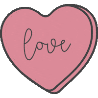 Valentines Day Love Sticker by Mikyla Creates