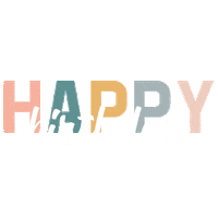 happy party Sticker by Mikyla Design