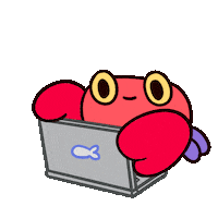 Marine Life Reaction Sticker by pikaole