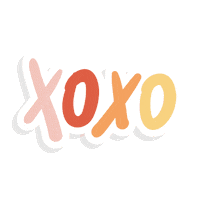 amavi-dg love pink rainbow retro Sticker