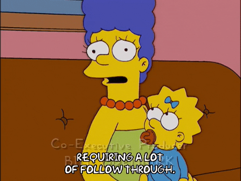 Talking Episode 16 GIF by The Simpsons
