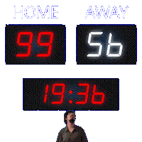 56 Away Sticker