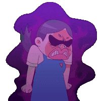 Angry Mad Sticker