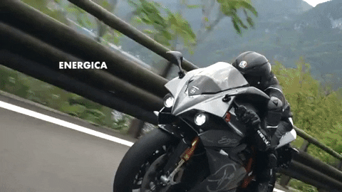 Energica giphygifmaker electric motoe electric motorcycle GIF