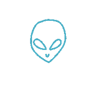 NorthweekMX blue star brand neon Sticker