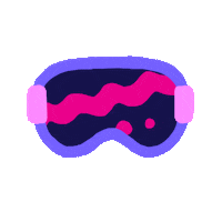 Winter Snowboarding Sticker by Z-Games