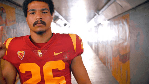 Football Fight On GIF by USC Trojans