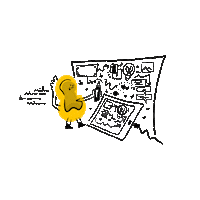 Yobiscribes yobi scribe scribing graphicrecording Sticker