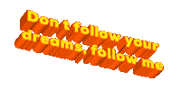 Follow Me Sticker by systaime