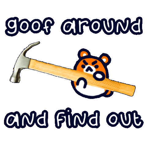 Angry Find Out Sticker