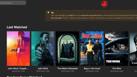 How to use ReverseTV